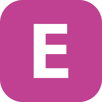 Logo RER ligne E - Ile-de-France - Paris